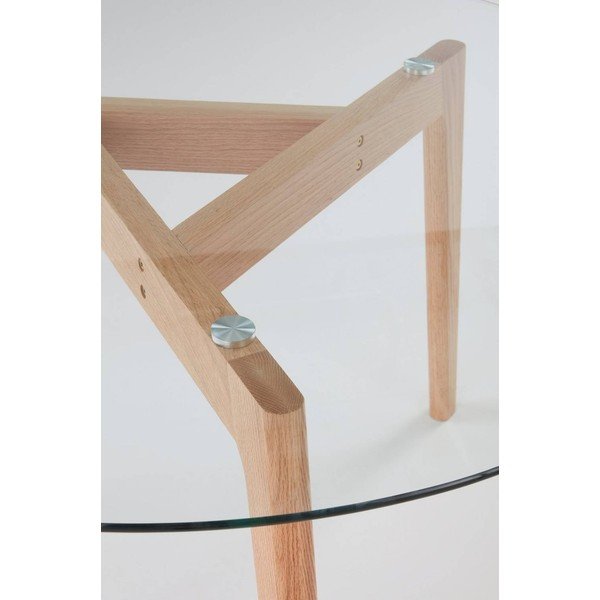 Ozola masīvkoka apaļš ēdamgalds ø 120 cm Malevik – Jotex-image-4