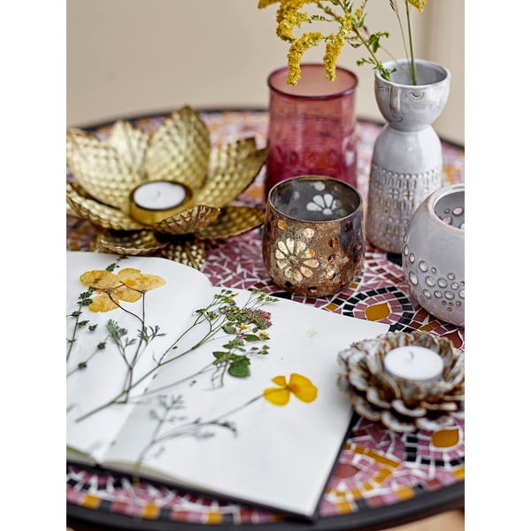 Balta keramikas vāze Bloomingville Geometric-image-1