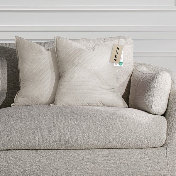 Mikrošķiedras spilvendrānas (2 gab.) 45x45 cm Softa – Restilo-image-1