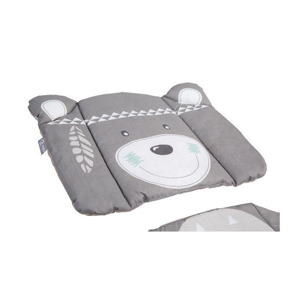 Pelēks bērnu pusdienu krēsliņa spilvens Indibär – Roba-image-1