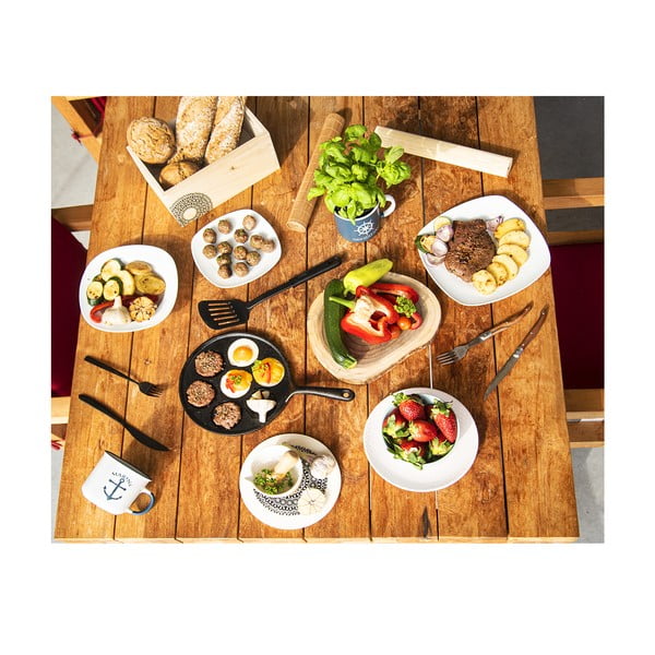 Sudraba krāsas/dabīga toņa nerūsējošā tērauda galda piederumi (2 gab.) – Orion-image-3