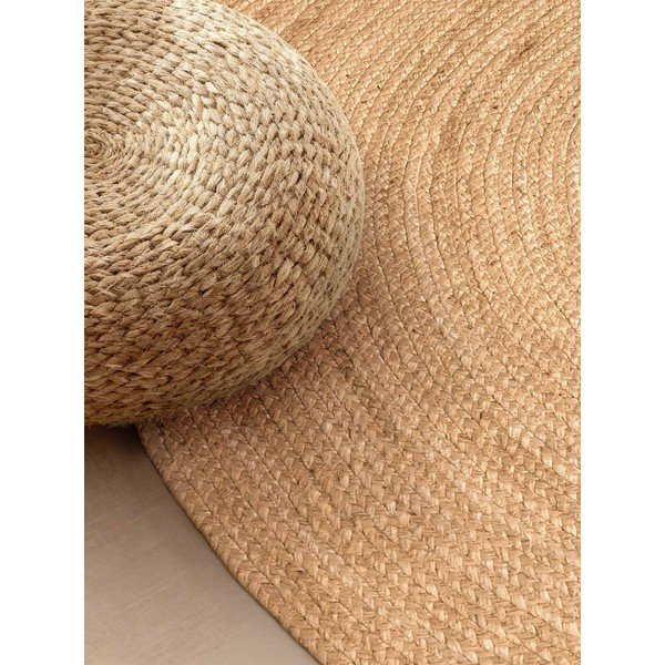 Dabīga toņa divpusējs/ar rokām darināts džutas paklājs 160x230 cm Braided – Hanse Home-image-2