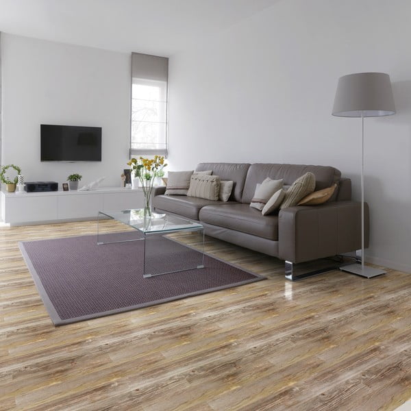 Grīdas uzlīme 90x60 cm Wooden Floor – Ambiance-image-1