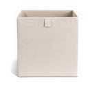 Bēša tekstila uzglabāšanas kaste 32x31,5x31,5 cm Soft Storage Cube – Bigso