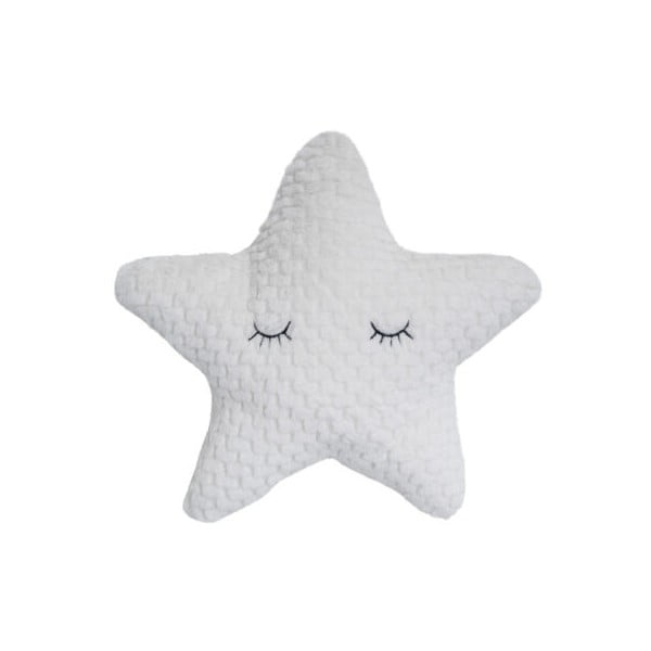 Balts bērnu spilvens zvaigznes formā Bloomingville Star