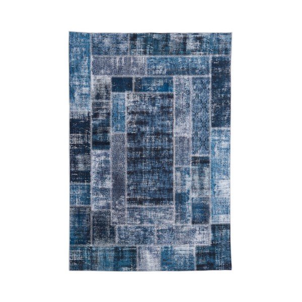 Zils pret traipiem izturīgs paklājs Webtappeti Montage, 120 x 180 cm-image-1