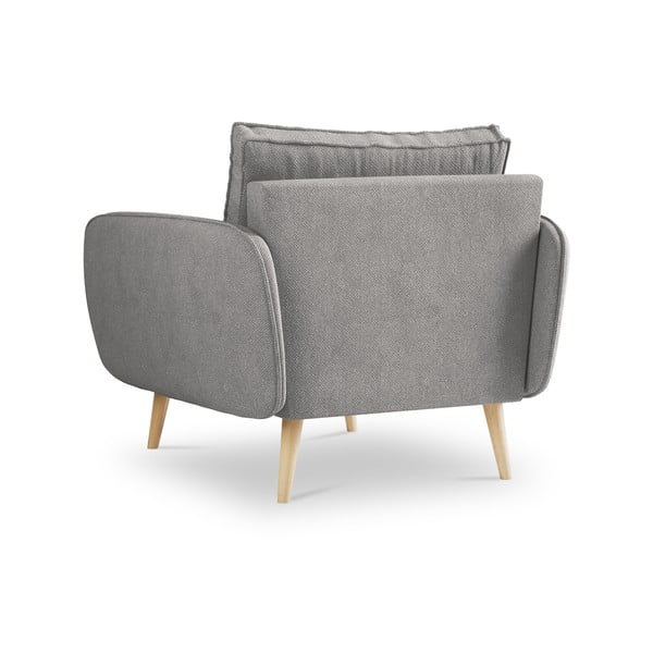 Pelēks atpūtas krēsls Kooko Home Lento-image-2