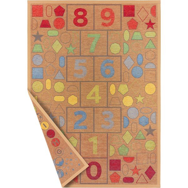 Brūns divpusējs bērnu paklājs Narma Tähemaa, 160 x 230 cm-image-2