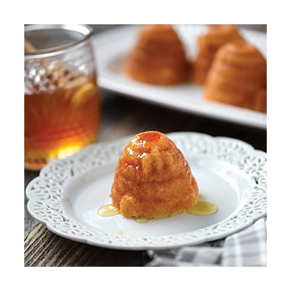 Kēksiņu formiņas bišu stropa formā Nordic Ware Bees-image-3