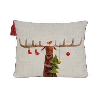 Ziemassvētku dekoratīvais spilvens 35x50 cm Reindeer – Little Nice Things