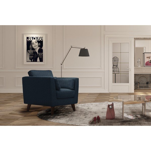 Zils atpūtas krēsls Jalouse Maison Elisa-image-1