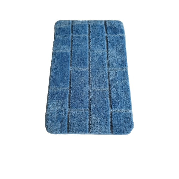 Zils vannas istabas paklājiņš 50x80 cm – JAHU collections