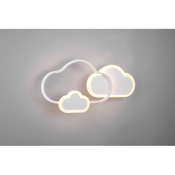 Balta bērnu lampa 52x25 cm Cloudy – Reality-image-3