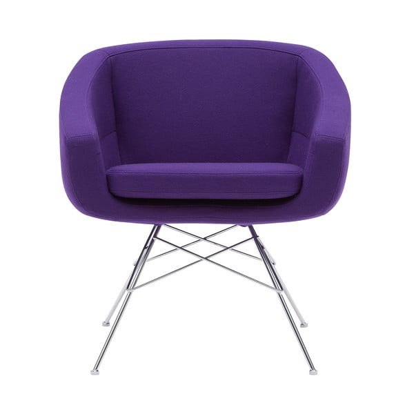 Tumši violets krēsls Softline Aiko