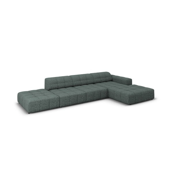 Tirkīzzils stūra dīvāns (ar labo stūri) Chicago – Cosmopolitan Design-image-4