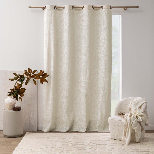 Krēmkrāsas aizkars 140x240 cm Lorenza – douceur d'intérieur-image-2