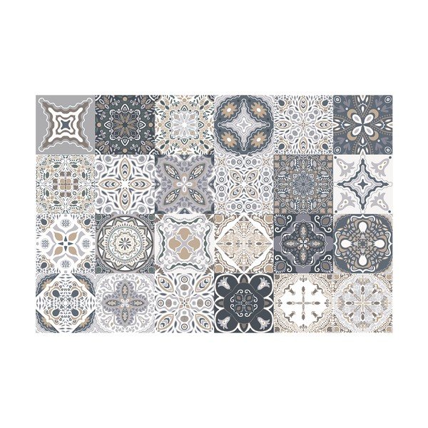 24 sienas uzlīmju komplekts Ambiance Tiles Azulejos Nello, 10 x 10 cm-image-2