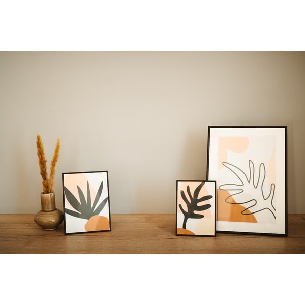 Melns metāla stāvošs/piekarināms foto rāmis 11x16 cm Sweet Memory – Zilverstad-image-3