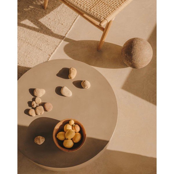 Apaļš dārza kafijas galdiņš ø 60 cm Garbet – Kave Home-image-4