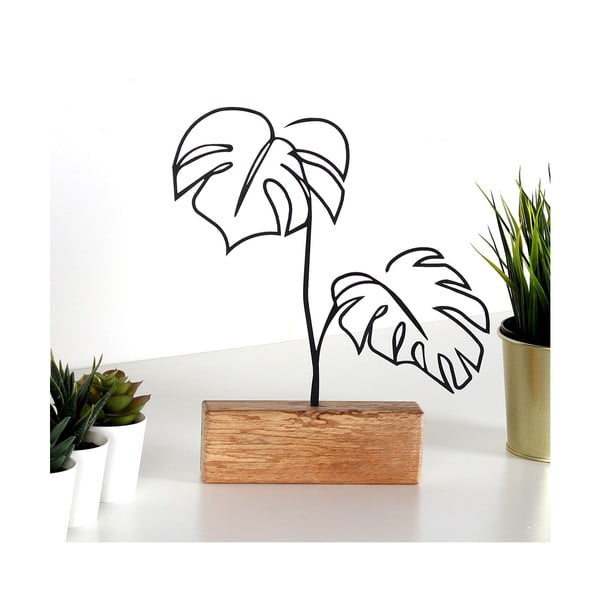 Metāla statuete Leaves – Mioli Decor-image-3