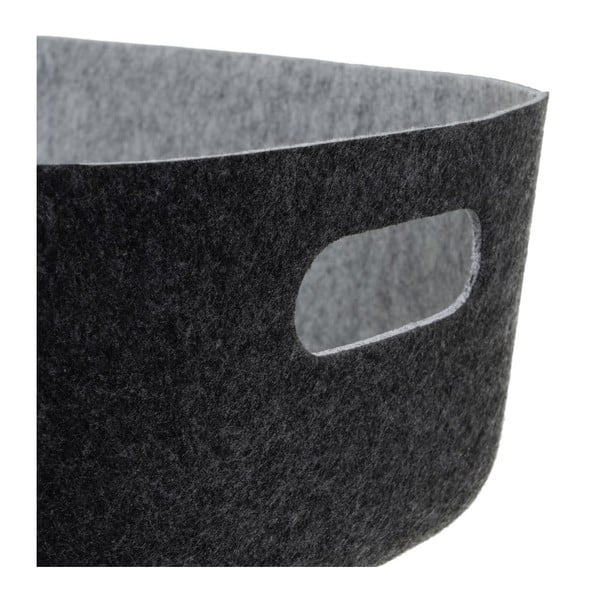 Tekstila uzglabāšanas grozi (3 gab.) 36x28x16 cm – Casa Selección-image-3