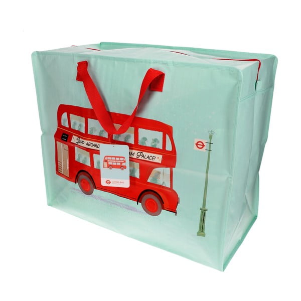 Drēbju uzglabāšanas kaste no pārstrādātas plastmasas 58x28x48 cm Routemaster Bus – Rex London
