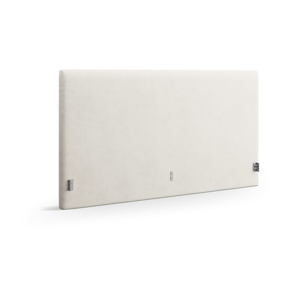 Krēmkrāsas polsterēts gultas galvgalis 210,5x100 cm Remo – Micadoni 