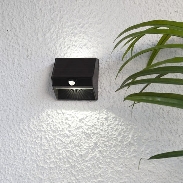 LED sienas lampa ar saules baterijām Star Trading Wally, augstums 11 cm