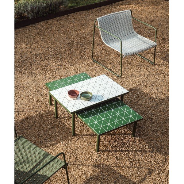 Dārza kafijas galdiņš ar keramikas virsmu 61x122 cm Maurina – Kave Home-image-1