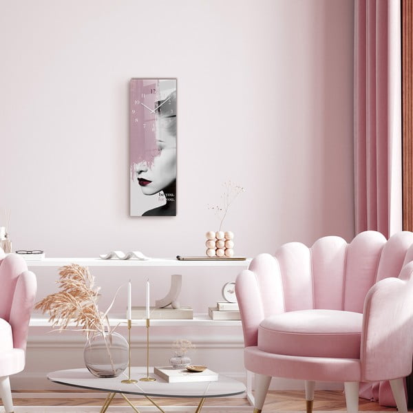 Stikla sienas pulkstenis Be you - Styler-image-3