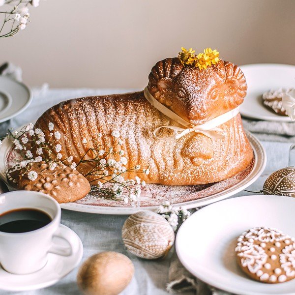 Lieldienu jēra keramikas cepšanas forma Delícia – Tescoma-image-1