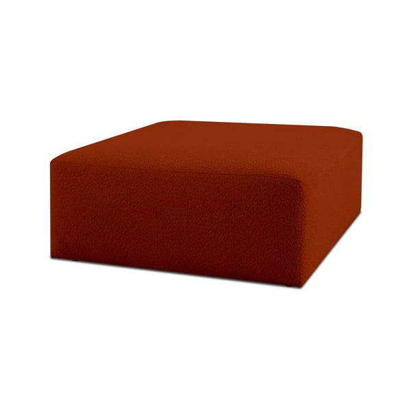 Ķieģeļu sarkans modulārais dīvāns no buklē auduma Roxy – Scandic-image-2
