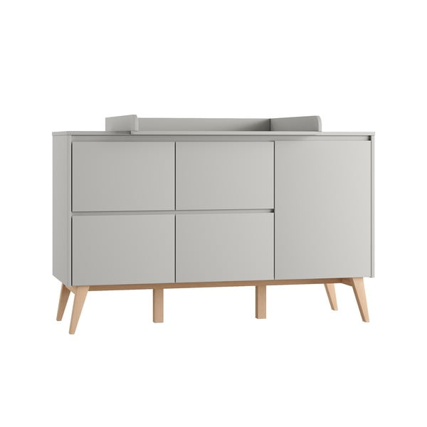 Pelēks pārtinamais galds Swing – Pinio-image-1