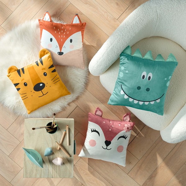 Samta bērnu spilvens 40x40 cm Bichette – douceur d'intérieur-image-4