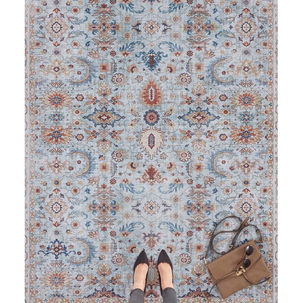 Zili bēšs paklājs Nouristan Vivana, 160 x 230 cm-image-3