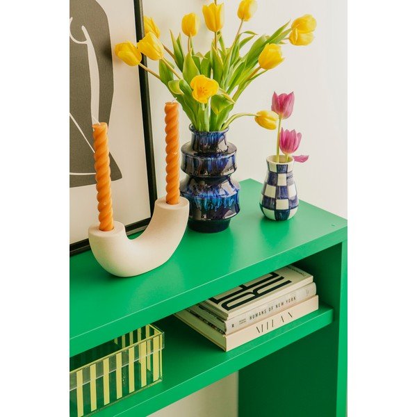 Zaļš konsoles galds 30x80 cm Geraldine – Really Nice Things-image-2