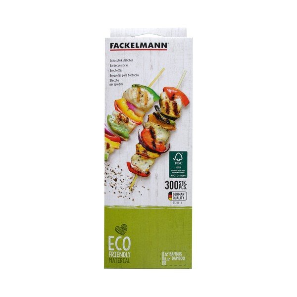 300 bambusa kociņu komplekts Fackelmann Nature-image-1