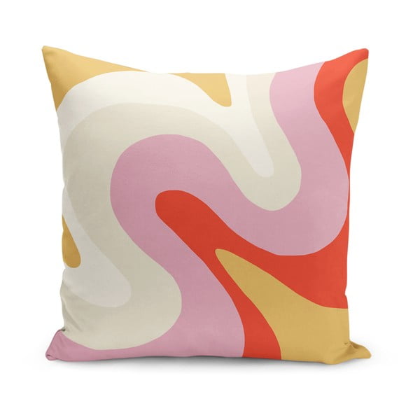 Spilvendrāna 43x43 cm Raspberry Creamsicle – Mila Home