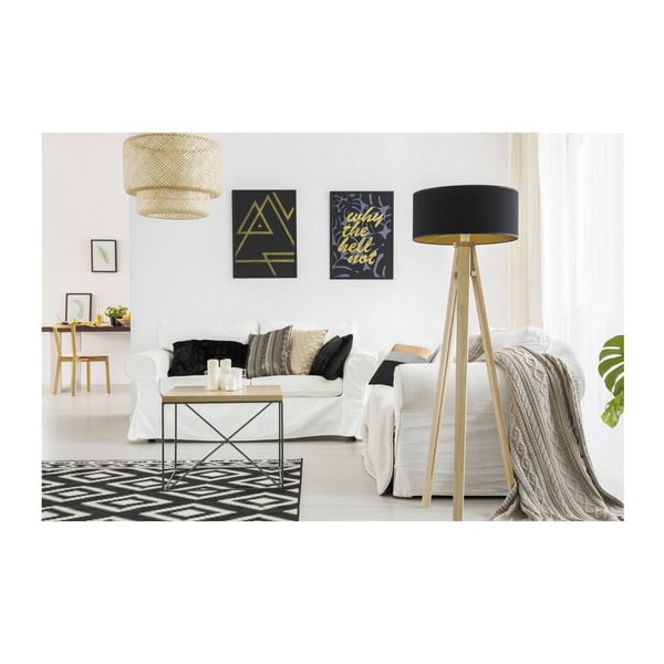 Melna stāvlampa Ragaba-image-2