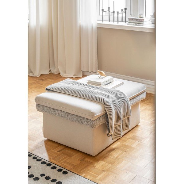 Bēšs kāju soliņš Wilson – Miuform-image-2