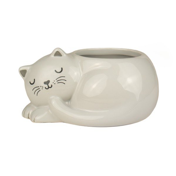 Keramikas puķu poda apvalks Sleeping Cat – Sass & Belle