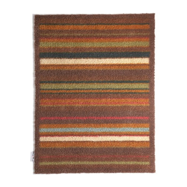 Kokvilnas paklājs Floorita Eco-Genics Stripe, 65 x 85 cm