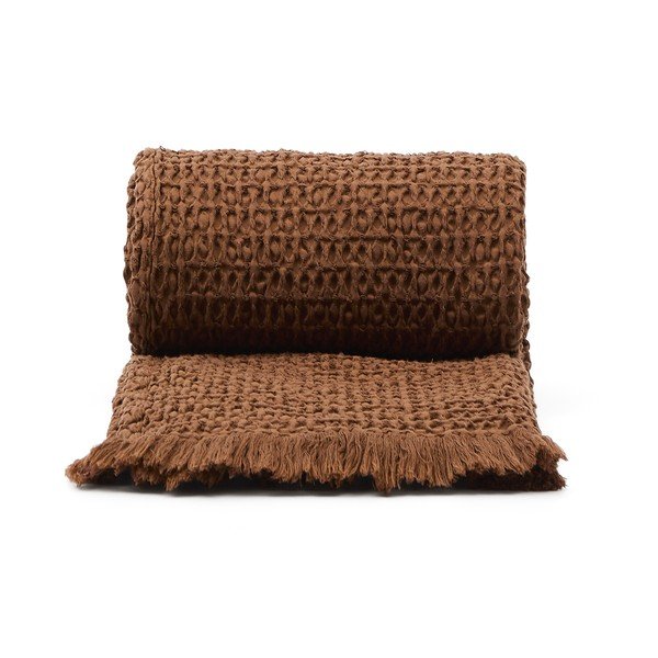 Brūns pleds 130x170 cm Nulina – Kave Home