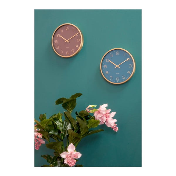 Sienas pulkstenis Karlsson Elegance Blue-image-4