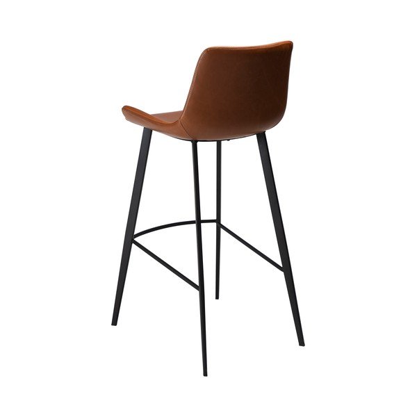 Brūns eko ādas bāra krēsls DAN-FORM Denmark Hype, augstums 103 cm-image-4