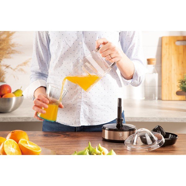 Elektriskā citrusaugļu prese Rosegold Metallic Line – BerlingerHaus-image-2