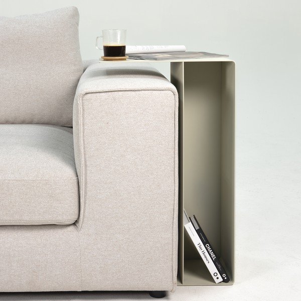 Tērauda sānu galdiņš 40x30 cm Slide High – Spinder Design-image-1