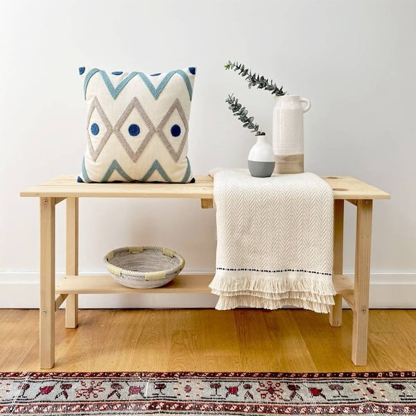 Spilvendrāna ar linu Joynodes Bethany, 43 x 43 cm-image-1