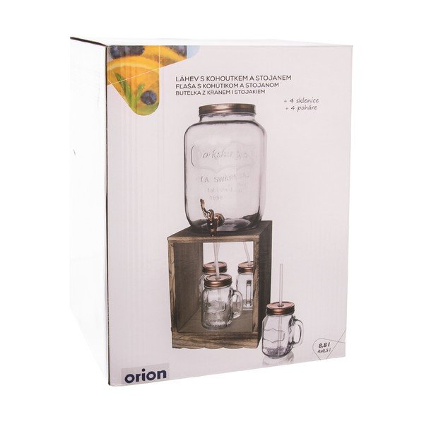Limonādes trauks ar glāzi 8,8 l – Orion-image-4