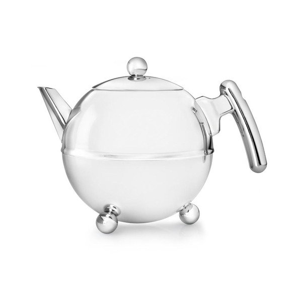 Sudraba krāsas nerūsējošā tērauda tējkanna 1,2 l Bella Ronde – Bredemeijer